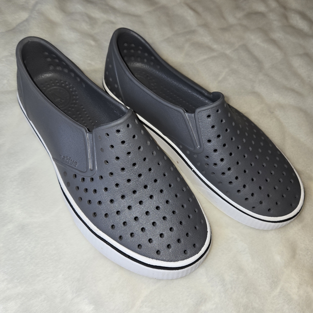 Native Gray Slip-On Men's Shoes